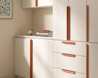 Morandi Colourful Furniture invisible concealed door handles and wardrobe pulls