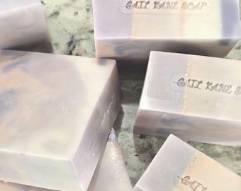 Homemade cashmere scented bar soap