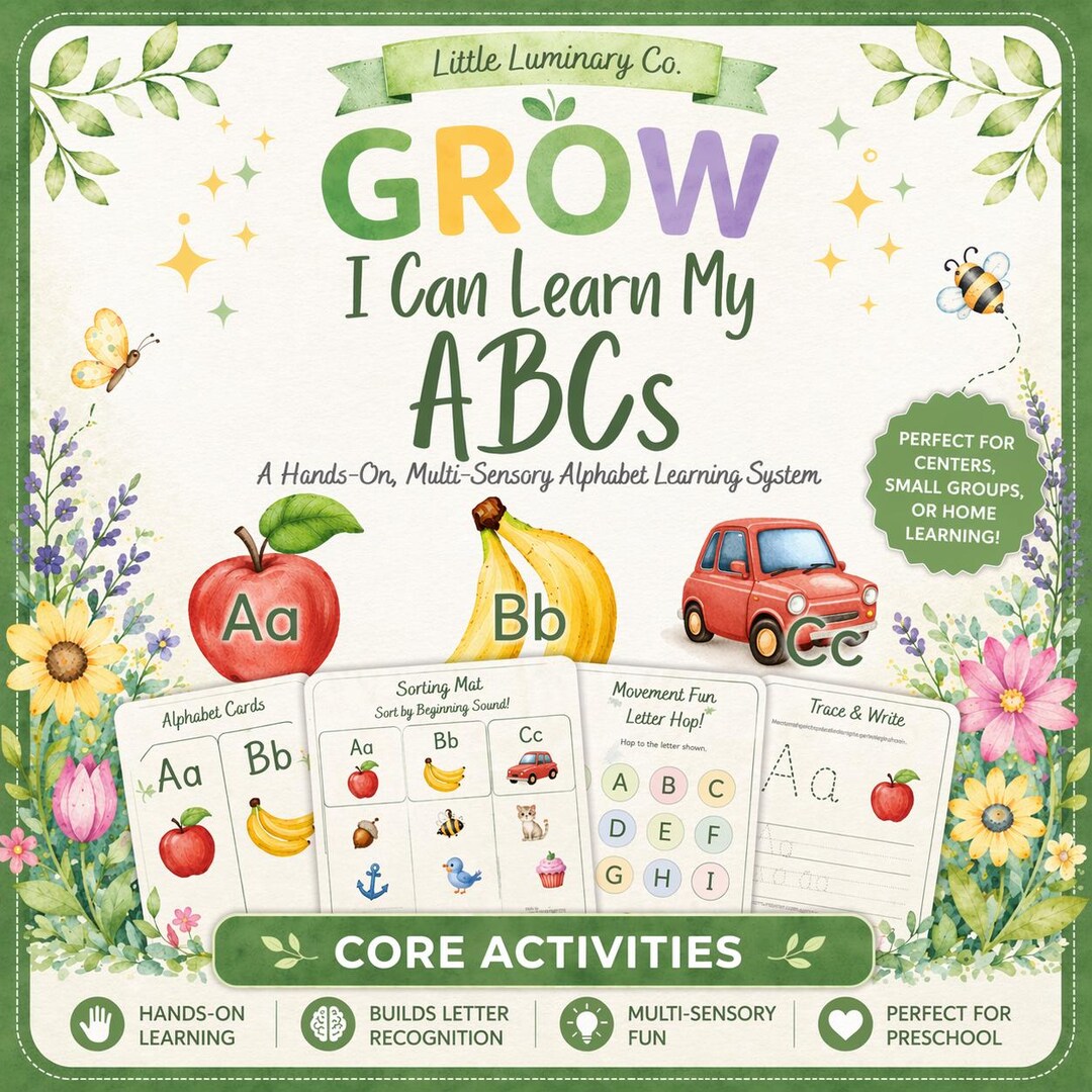 ABC Activities for Preschool | Hands-on Alphabet Learning | Letter ...