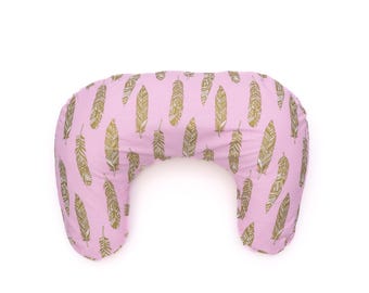 Boppy Pillow Cover | Space Rocket Print, 100% Cotton, Universal Fit