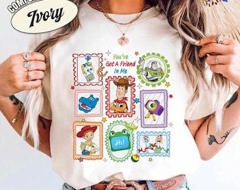 Personalized Disneyland Toy Story 5 Shirt, You've Got a Friend in Me Tee, Disneyland Family Trip Shirt, Disneyland Vacation Shirt