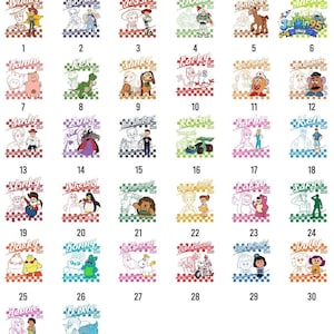 Retro Disneyland Pixar Toy Story All Characters Checkered Shirt, Woody, Buzz, Jessie, Bo Peep Shirt, Disneyland Matching Tee image 5
