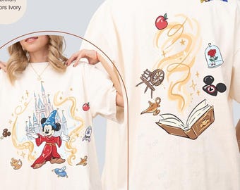 Comfort Color Retro Sorcerer Mickey Shirt Fantasia Wizard Mickey Tee Mickey Sorcerer WDW Fantasia Mickey Disneyland Some imagination