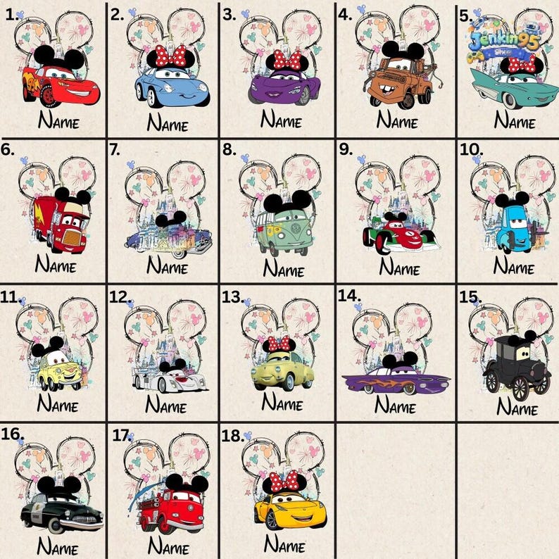 Disneyland Cars Couple Matching Shirt, McQueen And Sally Matching Shirts, Disneyland Trip Cars Shirt, Cars Movie Shirt, Disneyland Cars Tee image 4
