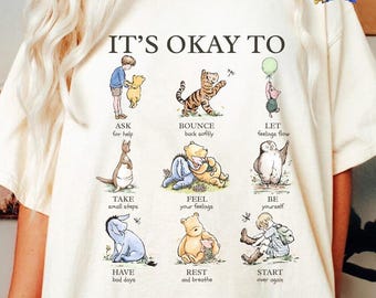 Comfort Colors Disneyland Winnie-The-Pooh Shirt, Classic Pooh Shirt, Pooh Bear Shirt, Disneyland Winnie The Pooh And Friends shirt