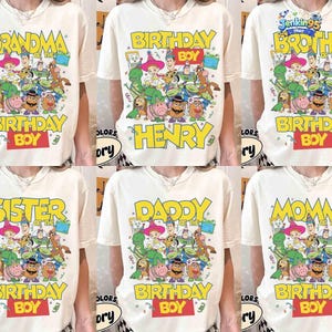 Personalized Disneyland Toy Story 5 Birthday Shirt, Custom Disneyland Woody Buzz Lilypad Birthday Present, Disneyland Family Birthday tee image 1