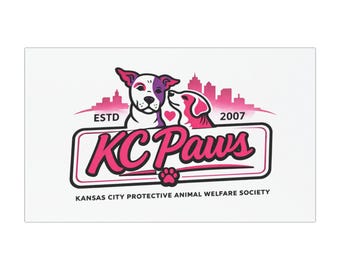 KC Paws Logo Car Magnet | Car Magnets