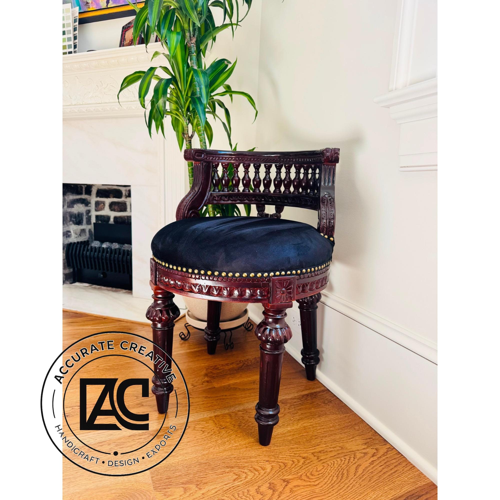 Embroidered antique chairs - Etsy 日本