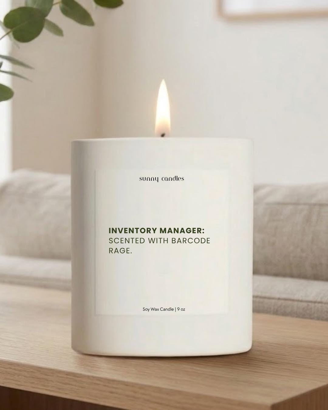 Inventory Manager Gift, Inventory Control Specialist Candle, Warehouse ...