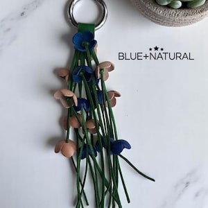 Cassidy’s Leather Flower Fransen-Geldbeutel-Charme in einigen Farben Bild 10