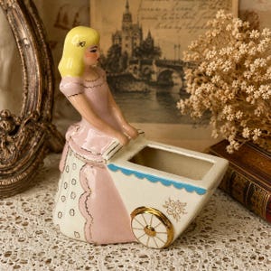 Pink Lady Figurine - Etsy