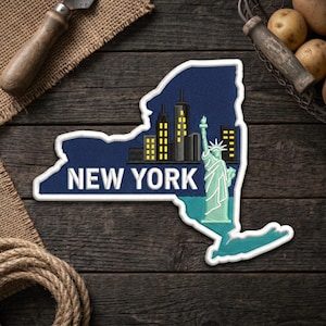 Empire State Badge - Etsy