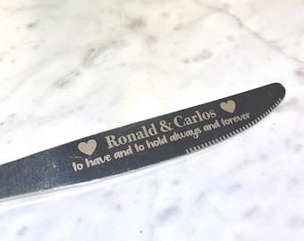 Custom Engraved Butter Knife