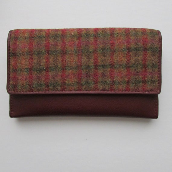 Ladies' Wallet Scottish Wool Tweed Never Used New… - image 2