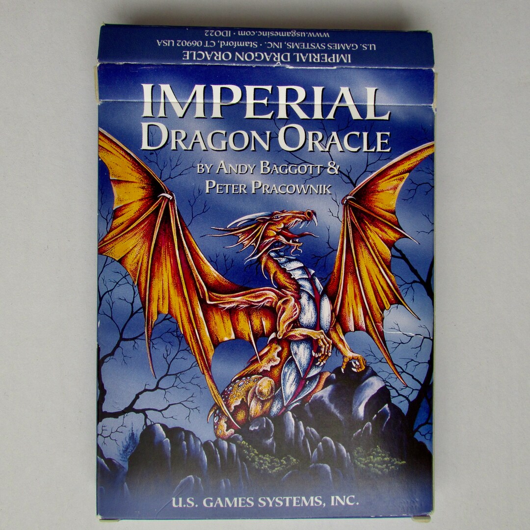 Imperial Dragon Oracle Deck 22 Cards Andy Baggott & Peter Pracownik - Etsy