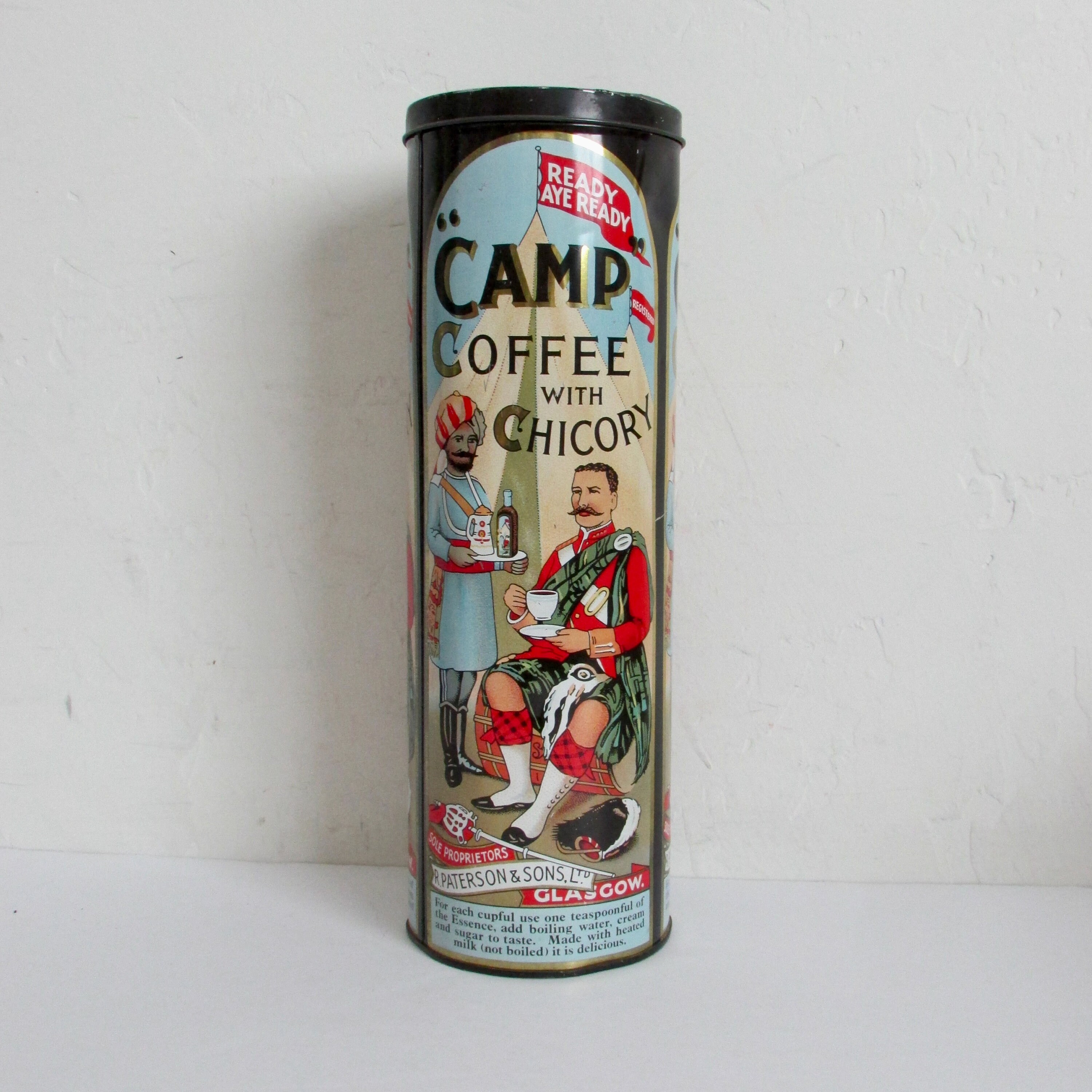 Camp Coffee and Chicory R. Paterson & Sons, Glascow Scotland