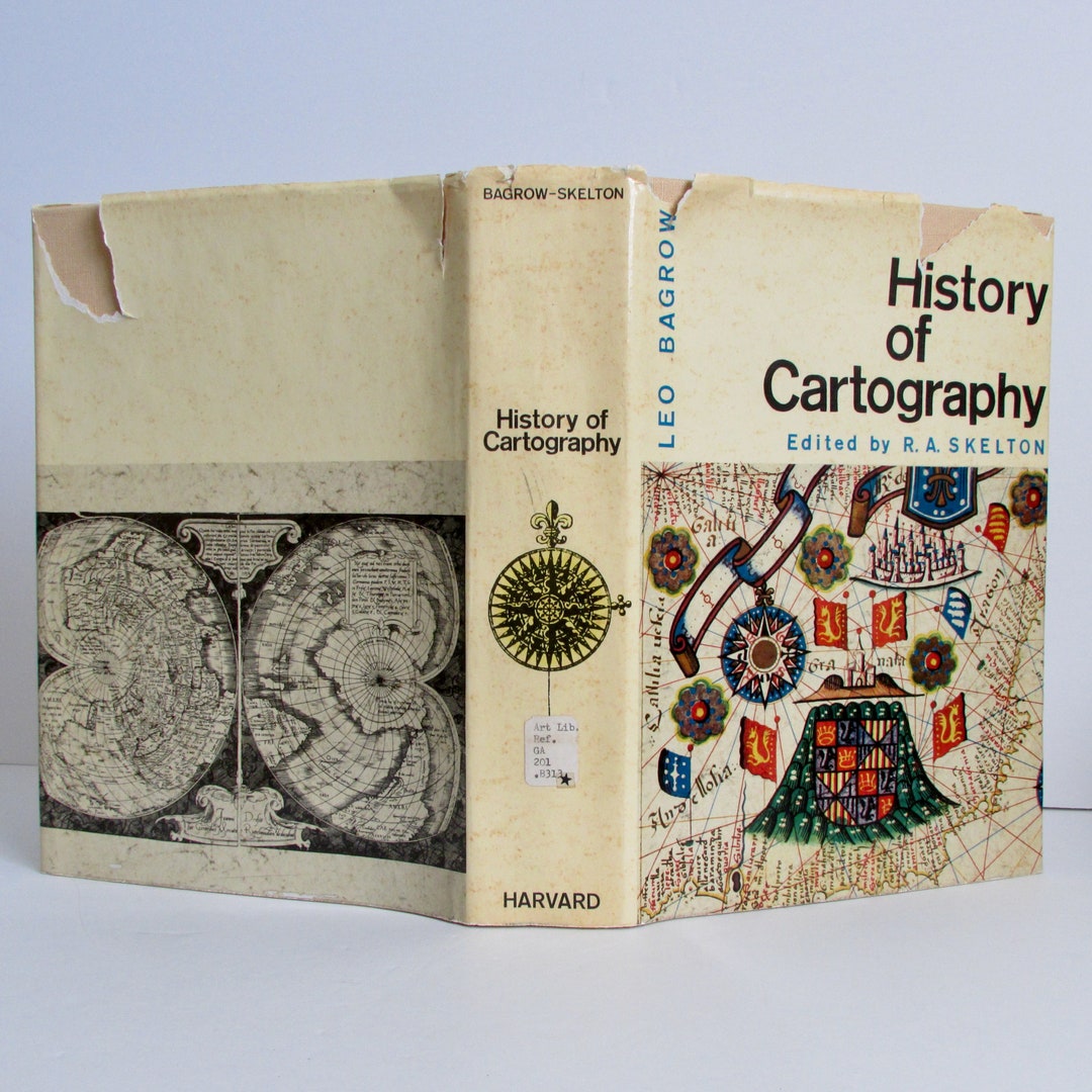 History of Cartography by Leo Bagrow A Big Beautiful Book of Maps 1964
