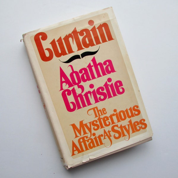 Agatha Christie's Curtain and The Mysterious Affair at Styles Hercule Poirot 1st & Last Adventures