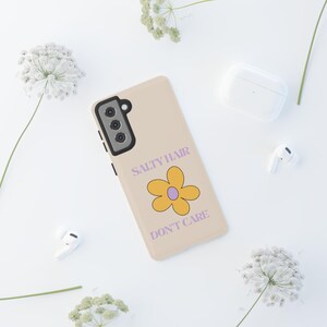 Salty Hair Don't Care Phone Case | Tough Case