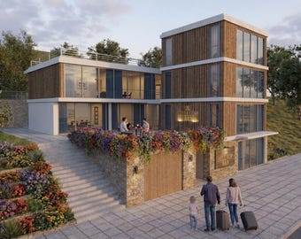 HILLTOP BB — Edificio residencial con alojamiento para huéspedes