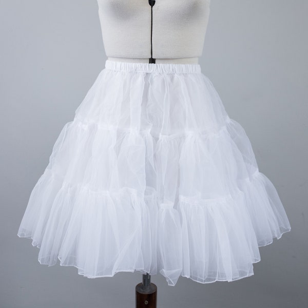 Weißer 18-Zoll-Petticoat