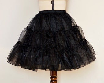 Black 18" petticoat-tutu underskirt