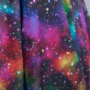 Rainbow space dress image 8