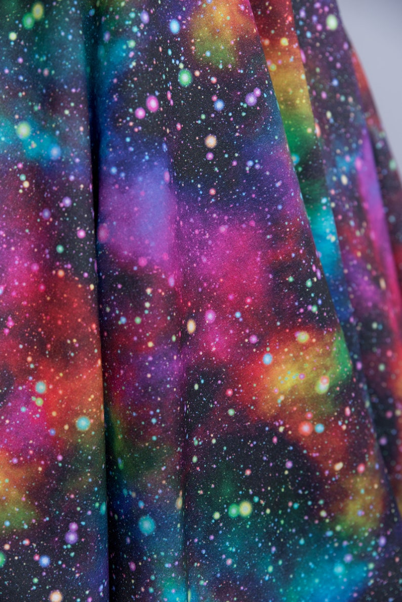 Rainbow space dress image 8