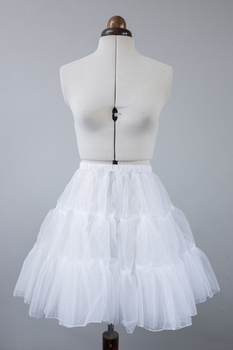 White 18 petticoat image 1