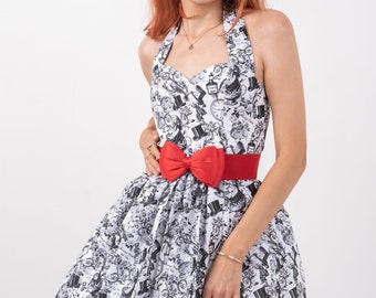 Alice in wonderland dress-50s, rockabilly