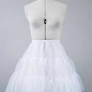 White 18 petticoat image 3