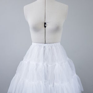 White 18 petticoat image 2