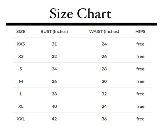 Comic Book Size Chart