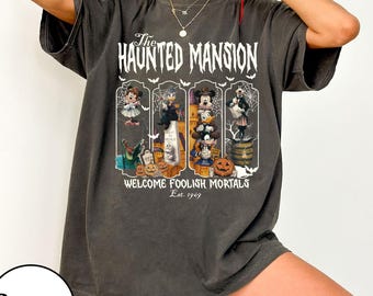 Disney Halloween Haunted Mansion Shirt, Mickey and Friends Halloween Shirt, Mickey's Not So Scary Halloween Party, Disneyland Halloween Tee