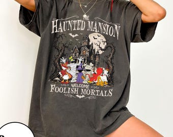 Disney Halloween Mickey and Friends Haunted Mansion Shirt, Mickey  Shirt, Mickey's Not So Scary Halloween Party, Disneyland Halloween Tee