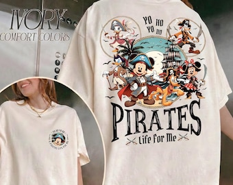 ヨーホーヨーホー 海賊の人生、ディズニー パイレーツ・オブ・カリビアン Tシャツ、ミッキーとミニーのディズニークルーズ Tシャツ、ディズニー パイレーツクルーズ