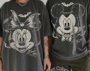 Vintage Disney Halloween All Characters Shirts, Mickey And Friends Halloween Tee, Halloween Party 2026 Shirt, Disney Family Halloween Shirts