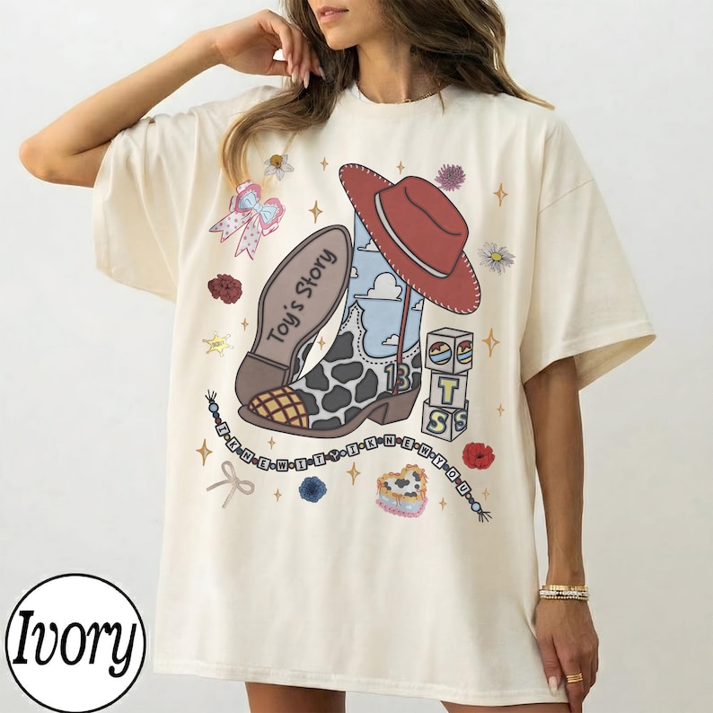 Vintage I Knew It I Knew You-shirt, shirt TS en Toy Story 5 Friendship, Woody Buzz Lightyear-T-shirt, bijpassende T-shirts voor Disneyland Toy Story-familie afbeelding 1