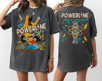 Retro Disney A Goofy Movie Powerline Stand Out World Tour Shirt, Disneyland Family Matching Tee, Magic Kingdom WDW Birthday 2026 Gift