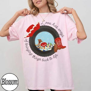 Retro I Knew It I Knew You-shirt, TS en Toy Story 5 Friendship-shirt, Woody Buzz Lightyear-T-shirt, Disneyland Toy Story Family Matching-T-shirt afbeelding 4