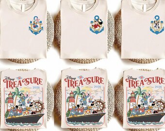 Retro Custom Disney Cruise 2026 Shirts, Mickey and Friends Cruise Tee, Disney Cruise Trip Shirt, Disney Cruise 2026 Shirt, Disney family tee