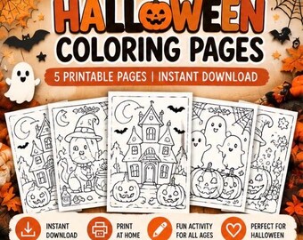 Dibujos para colorear de Halloween para niños