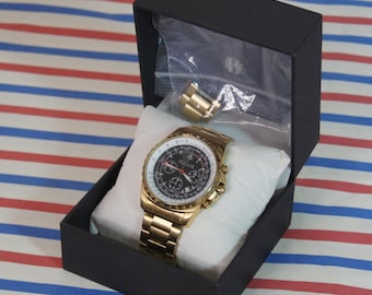 Bradbury Mint Spirit of Concorde 50th Anniversary Men’s Mach 2 Chronograph Watch
