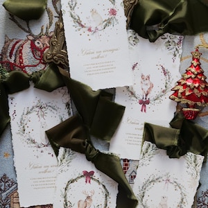 Holiday Card Sets, Cards Mixed Set 5, Greeting Card, Card set Christmas, Christmas cards, Handmade card, A Christmas Story card, Stationary