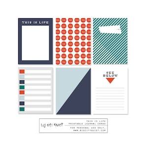Digital Journal carte - si tratta di vita Card Set