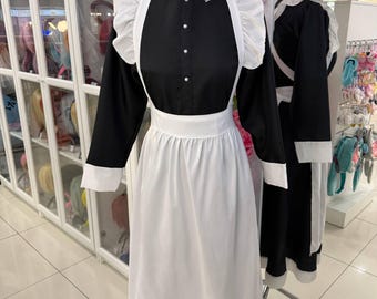 Long Classic Maid Dress for cosplays, photoshoots and party