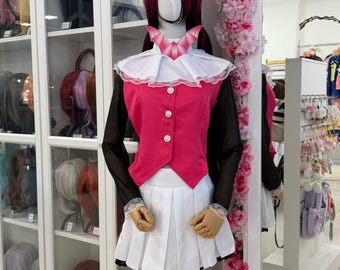 Draculaura-Monster High-inspired  costume and wig