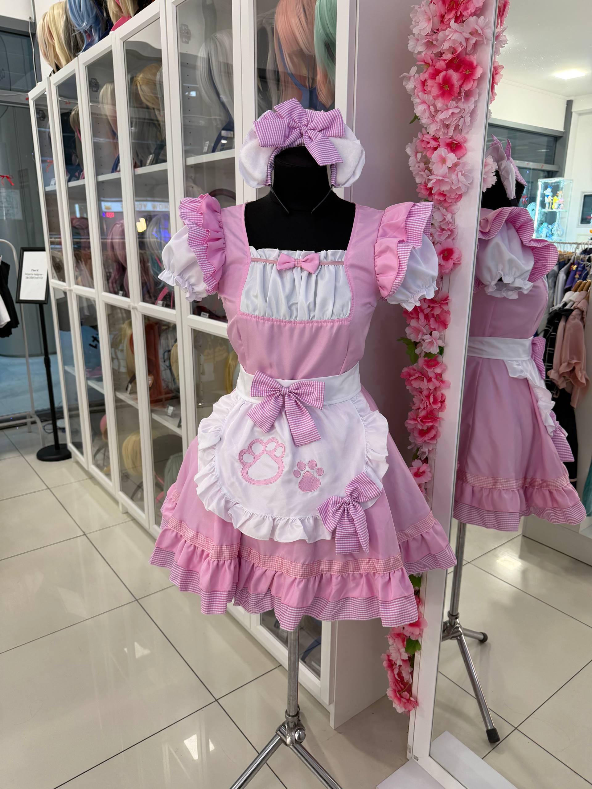 Latex maid dress - Etsy 日本
