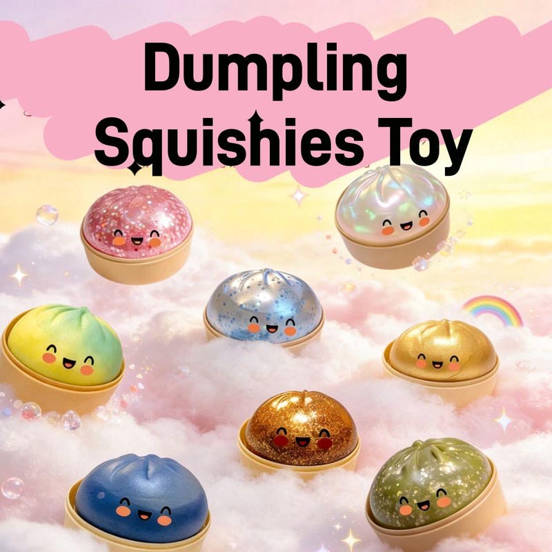 Dumpling Squishy Slow Rising Etsy
