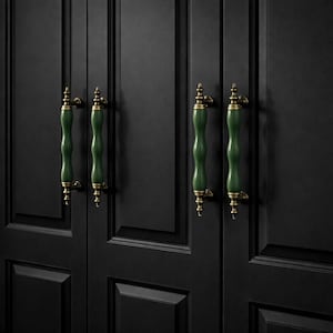 Puxador de porcelana vintage para armário, puxador de gaveta de cerâmica antiga, puxador de móveis retrô, puxador para armário de cozinha, puxador para cômoda, 4 tamanhos, unidade 64 96 128